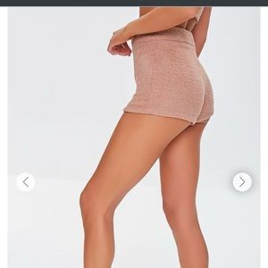 *NWT Fuzzy Knit Lounge Shorts